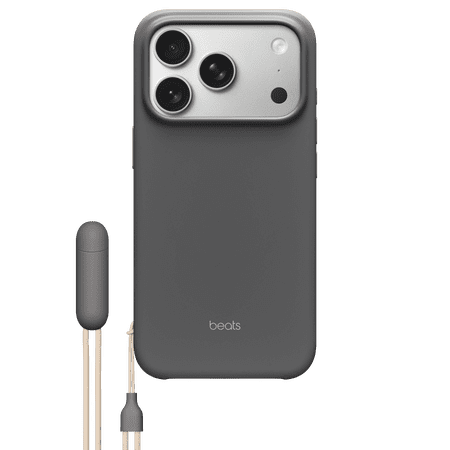 Beats iPhone 17 Pro Kickstand Case with MagSafe and Camera Control - Granite Gray