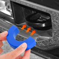 thumbnail image 4 of Fundas de enganche para remolque BESTZHEYU, 2 unidades, azules, aptas para Chevy Silverado 1500 2007-2024, 4 of 8