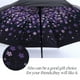 thumbnail image 4 of BRIGHTFUFU Paraguas de sombrilla púrpura Sakura Paraguas plegable de protección UV de moda para exteriores, 4 of 8