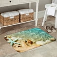 thumbnail image 6 of Non Slip Door Mat, Starfish And Seashell Fast Drying Bath Tub Mats, Absorbent Bathroom Rugs Entrance Welcome Mat, Bath MatS for Tub, Floor, Home, Kitchen, Hotel,16x24in, 6 of 7