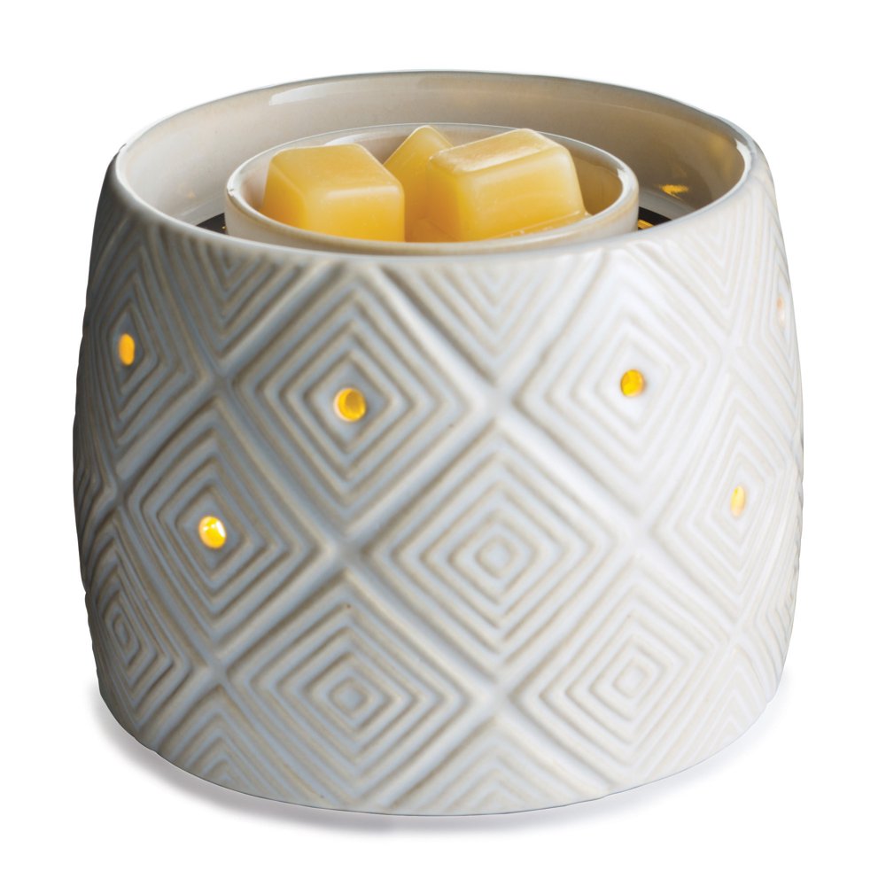 Geometric Illuminaire Fan Fragrance Warmer by Candle Warmers Etc