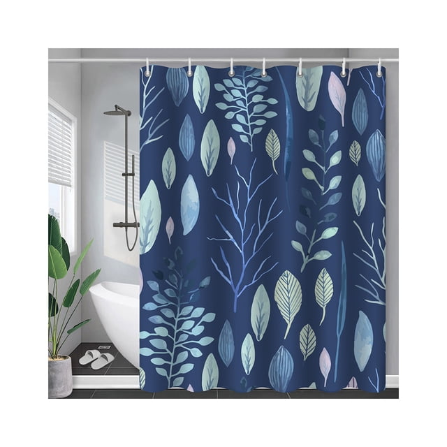 Hi,Fancy Bathroom Showering Curtain Waterproof Polyester Modern Style Bathing Printing Curtains Decoration Drape Household Toilet Type 3