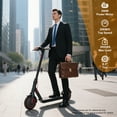 thumbnail image 4 of Adult Commuting Electric Scooter 350W Motor 8.5-Inch Solid Tires 19-25 Miles Range, 4 of 7