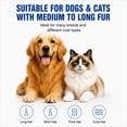 thumbnail image 7 of Dematting Comb for Dogs and Cats, Double-Sided Pet Grooming Tool for Loose Hair, Tangles, Mats and Undercoat, 7 of 7