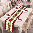 thumbnail image 3 of Camino de mesa navideño, decoraciones navideñas para el hogar 2024, decoración de mesa navideña, regalos de Navidad, feliz año nuevo 2025, 3 of 5