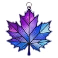 thumbnail image 2 of Fall Maple Leaf Hanging Ornament 3.14in, Bright Color Seasonal Window Wall Decor, Versatile Indoor‑Outdoor Home Decoration, 2 of 6