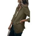 thumbnail image 5 of Cindysus Womens Blazer Jackets Open Front Cardigan Long Sleeve Jacket Casual Office Blazers, 5 of 10