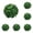 A61, variant on Clearance Artificial Plant Topiary Ball 6Pcs 5.1 Inch Faux Green Round Leaf Artificial Plant Balls Indoor Outdoor Garden Decorative for Front Door Backyard Balcony Patio Wedding Kitchen Party DIY