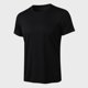 thumbnail image 3 of Camiseta deportiva para hombre cuello redondo manga corta elástica de secado rápido para correr, 3 of 8