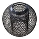 thumbnail image 4 of Pantallas de luz colgantes de Metal, protector de jaula, accesorios de iluminación, cubierta de luz colgante, pantalla para decoración de pasillo de Negro, 4 of 5