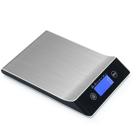 

Digital Kitchen Scale Weight Grams and Ounces Stainless Steel Precise Food Scale Digital Weight Grams and Ounces Stainless Steel Precise Food Scale Easy to Read LCD Kitchen Scale for Baking Cooking