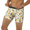 thumbnail image 2 of Sigee Bee and Flowers for Men's Boxer Briefs,Moisture Wicking and Breathable Large, 2 of 9