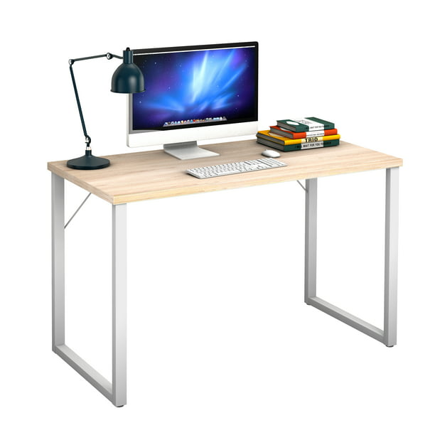 Costway Wood Computer Desk Pc Laptop Table Large Writing Study