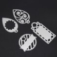 thumbnail image 2 of Cuadros Decorativos 4 Uds troquelado de Metal plantilla álbum de recortes papel tarjeta artesanal grabado DIY Likrtyny embutido en tela, 2 of 7
