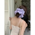 thumbnail image 5 of 1Pack 7 Inches  Extra Large Scrunchies for Women Large Scrunchie Oversized Silk Thick Elastic Hair Ties Jumbo Hair Scrunchies for Buns, Sleep & Ponytail, 5 of 6