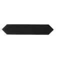 thumbnail image 2 of Piquet 2 in. x 10 in. Matte Black Ceramic Picket Wall and Floor Tile (5.38 sq. ft./case) (44-pack), 2 of 6