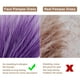 thumbnail image 4 of Hierba artificial de pampa pequeña, 30 unidades, 43 cm, color morado, 4 of 7