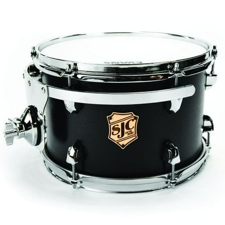 SJC Drums Tour Series 8x12 Rack Tom - Matte Black - T22KMBCHT12
