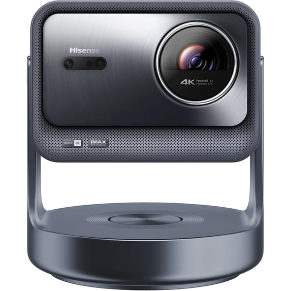 Restored Hisense C2 Ultra, Triple Laser Smart Portable Projector, 4K UHD, 3,000 Lumens, 65” – 300”, Dolby Vision, IMAX Enhanced, Sound by JBL, Netflix Included, Designed for Xbox, Optical Zoom