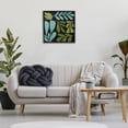 thumbnail image 4 of Stupell Industries Contemporary Varied Leaves Collage Black Framed Giclee Art, 24 x 24, by Cheryl Warrick, 4 of 8