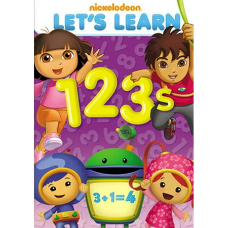 Nickelodeon Let's Learn: 123s (DVD) (Best Cartoons On Nickelodeon)