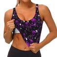 thumbnail image 3 of Pofeuu Yin Yang1 Print Sports Bra for Women Sexy Vest Yoga Running Gym Fitness Crop Bras Tops-Small, 3 of 8