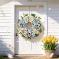 thumbnail image 4 of Nkmbld Easter Wreath Decor, Spring Artificial Wreath Decor, Farmhouse Easter Wreath for Wall Window Porches Indoor Outdoor Hanging Decorations, 4 of 8