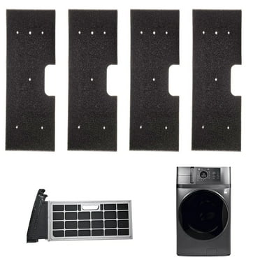4 Pack WH01X35719 Lint Filter - for Ge Washer Dryer Combo - Hand Washable and Reusable - for Models: PFQ97HSPVDS