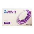 thumbnail image 1 of Zunun tabletas 10 pzas de 500 mg c/u, 1 of 2