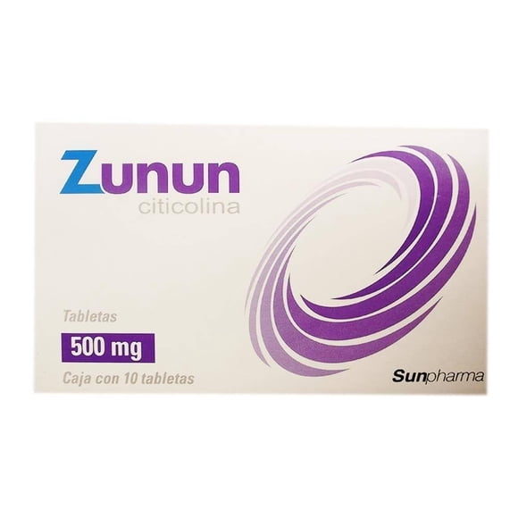 Zunun tabletas 10 pzas de 500 mg c/u