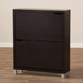 thumbnail image 6 of Hawthorne Collection Shoe Cabinet in Dark Brown, 6 of 8