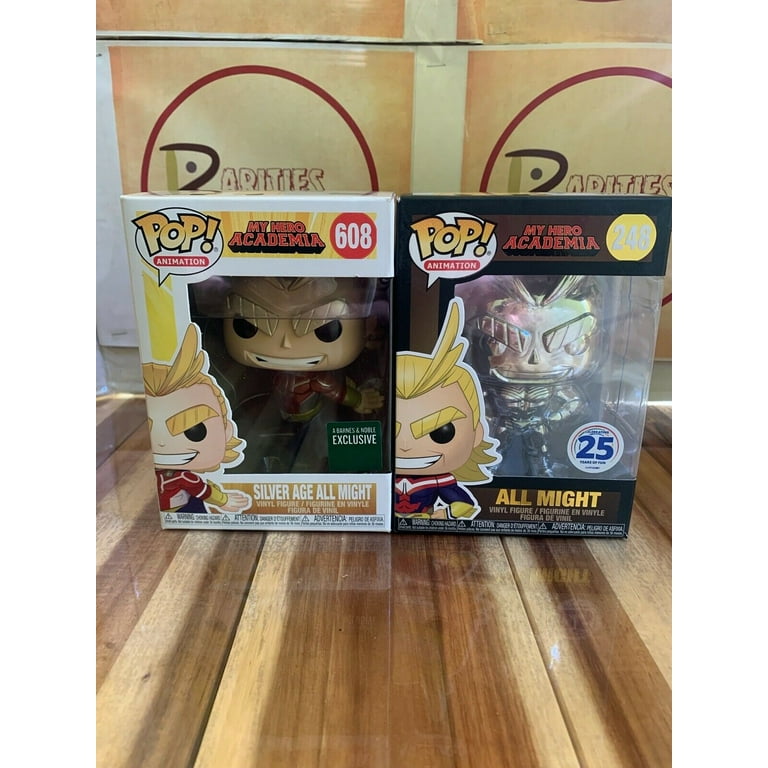 【Funko POP!/米国購入/新品未開封】SILVER AGE オールマイト Funko Pop!- My Hero Academia- Silver Age All Might Metallic