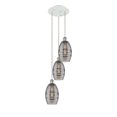 thumbnail image 4 of 113B-3P-BK-G557-6SM-Innovations Lighting-Vaz - 3 Light Cord Hung Multi Pendant In Industrial Style-25.13 Inches Tall and 12.38 Inches Wide-Matte Black, 4 of 7