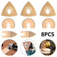 thumbnail image 1 of 8X Oscillating Multi Tool Carbide Saw Blade For cement Tile Grout Mortar Masonry, 1 of 9