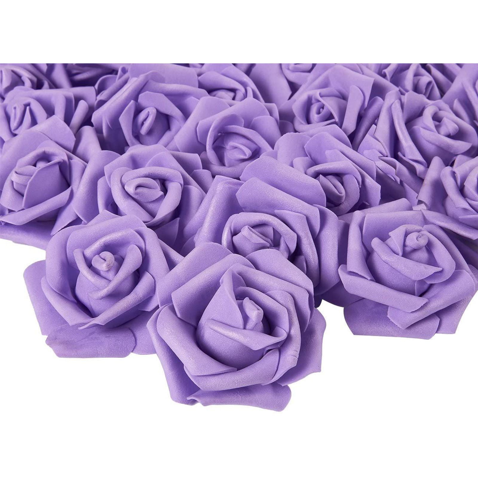Deep pink and purple 2 x 11 Stems Artificial Rose Silk Flower Wedding Flowers 