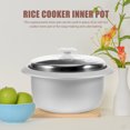 thumbnail image 4 of UPOUART Rice Cooker Inner Pot Electric Cooker Inner Pot Replacement Part for Home Use 1 Set, 4 of 8