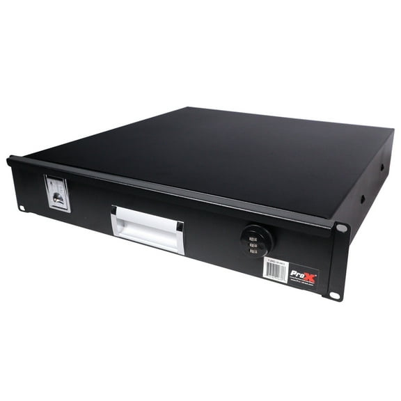 ProX T-2RD-18 Heavy Duty 18" Deep 2U Metal Locking Rackmount Drawer For 19" Rack
