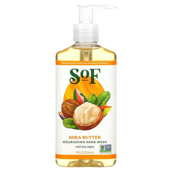 South of France Hand Wash Shea Butter 8 fl oz Pack of 4