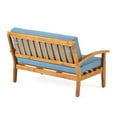 thumbnail image 5 of Wood Patio - Love Seat And Coffee Table, Finish, Comfortable Outdoor Seating Water-, Stylish Option, 5 of 6