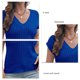 thumbnail image 5 of Chaleco de punto para mujer, suéter sin mangas, suéter suave con cuello en V, sin mangas, construcción robusta, 5 of 6