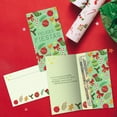 thumbnail image 2 of Tree-Free Greetings Christmas Money Holder Greeting Card 12 Pack, 3.7 x 7, Fiestas Pattern (ZP70302), 2 of 5