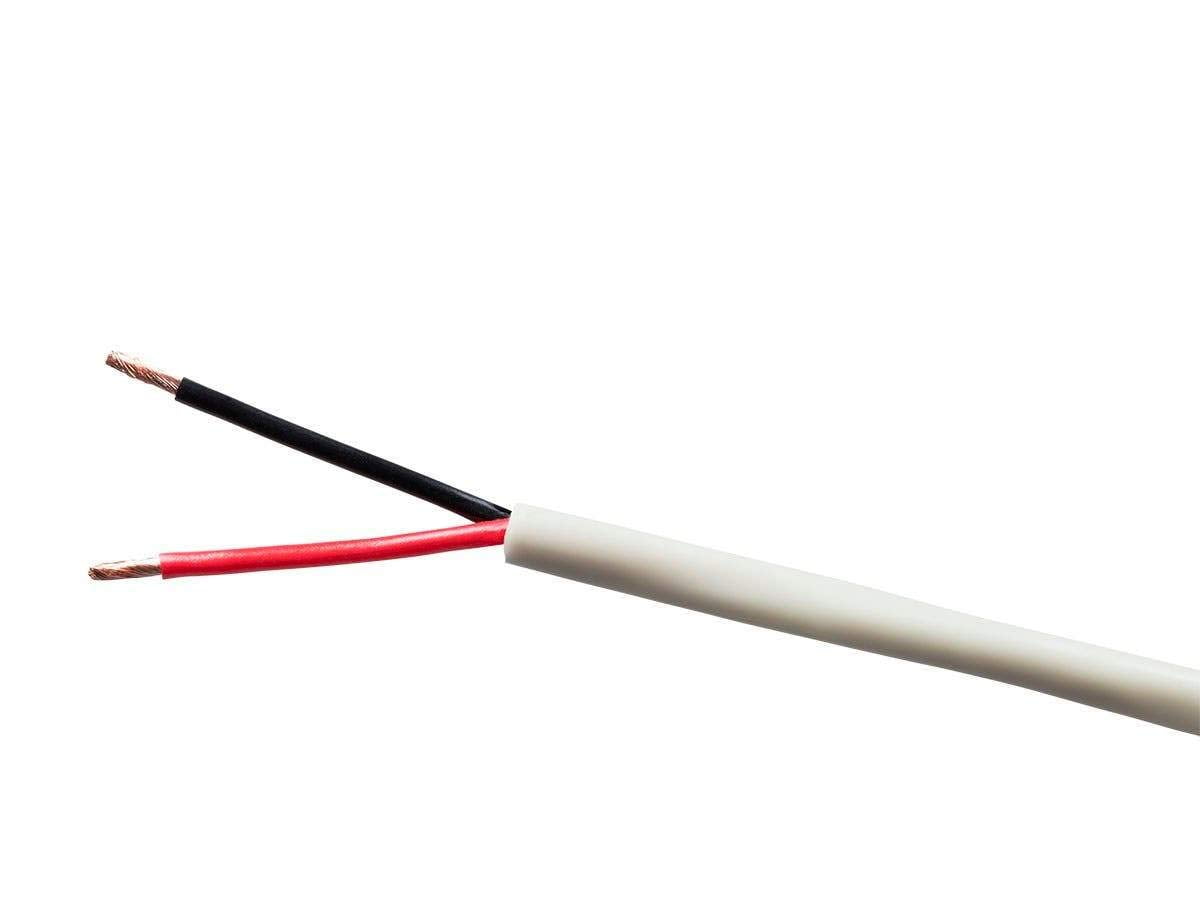 Monoprice Speaker Wire, Burial Rated, 4-Conductor, 16AWG, 250ft, Gray