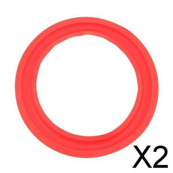 Reparación de altavoces de repuesto Hugo con borde de espuma para altavoz de graves paquete de 2-4