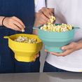 thumbnail image 3 of Microwave Popcorn Bowl Foldable Popcorn Maker Bucket Bowl Red, 3 of 7