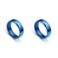 thumbnail image 4 of Qarigey Anillo de banda Unisex, aniversario, fiesta escolar, nudillo nupcial, joyería de mano, oficina, vacaciones, regalos, accesorios Type9 NO9, 4 of 6