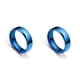 thumbnail image 1 of Sonducket Anillo de banda unisex Joyería de mano estética Regalos personalizados Azul Tamaño 9 Type2 NO2, 1 of 6