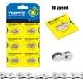 thumbnail image 5 of CHAXIN 6 Pairs Carbon Steel Quick Master Links for Mountain Road Bike 6/7/8/9/10/11/12S, 5 of 7