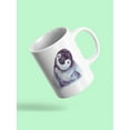 thumbnail image 3 of Watercolor Penguin Mug -Image by Shutterstock,, 3 of 4