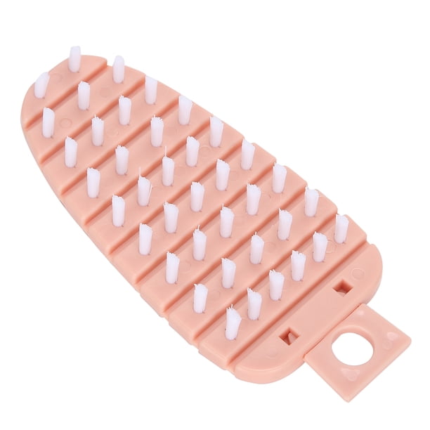 Cepillo para verduras con forma de zanahoria, herramienta de limpieza de verduras, cepillo para frutas, diseño de última generación