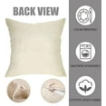 thumbnail image 6 of Happy Valentine’s Day Pillow Covers 18x18 Inch Valentines Decor for Home Love Heart Lettering Words Pillows Decorative Throw Pillows Farmhouse Wedding Anniversary Cushion Case for Sofa Couch, 6 of 6